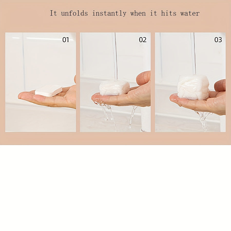 14pcs Travel Compressed Face Towel Non-woven Portable Towel