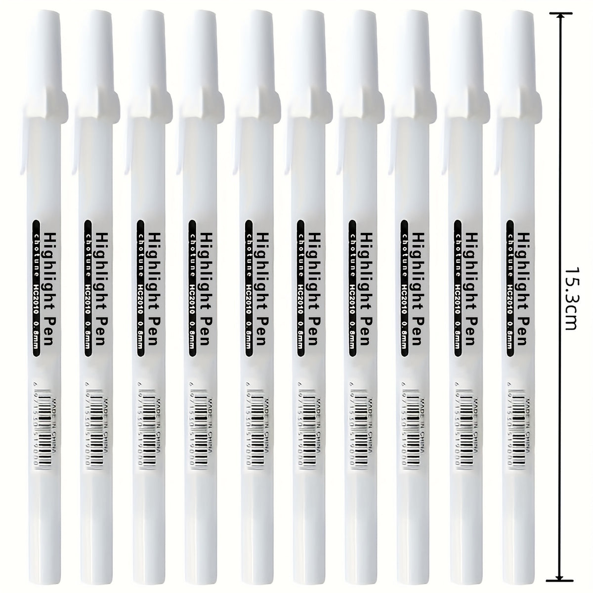 Fine Gel Ink Pens for Drawing Sketching Adult Coloring - Set of 10