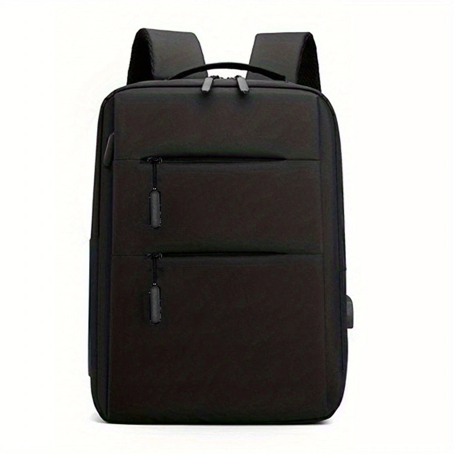 Waterproof Business Backpack USB Charging Port School Travel Laptop Bag