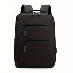 Waterproof Business Backpack USB Charging Port School Travel Laptop Bag