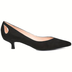 Women's Pointed Toe Kitten Heels Versatile Office Work Shoes