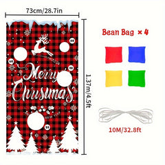 Christmas Party Sandbag Throwing Game Decoration