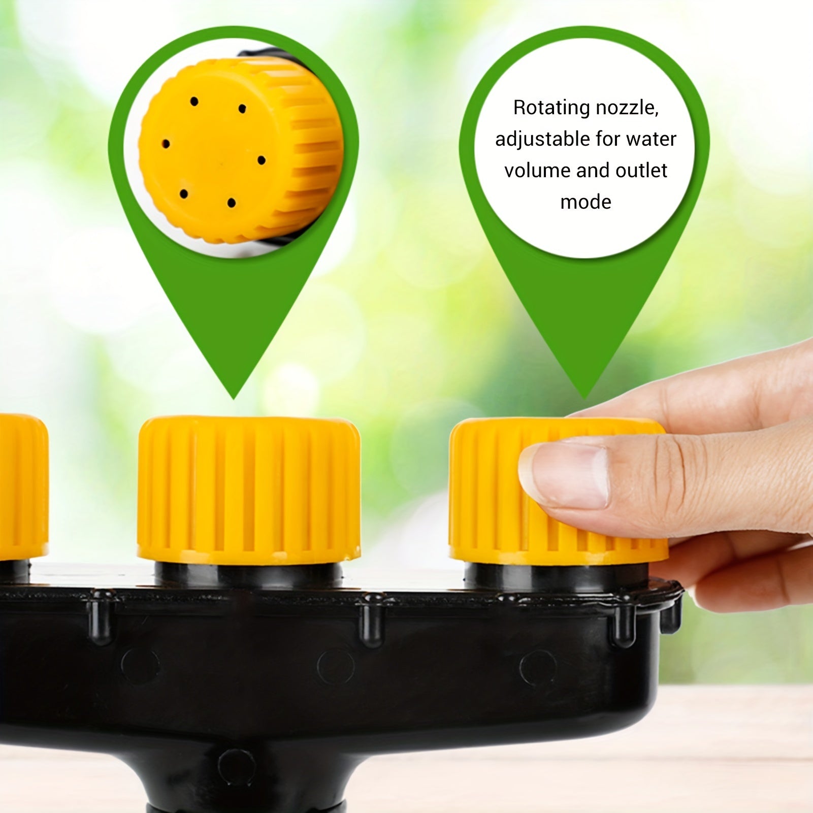 Garden Hose Sprayer Nozzle Watering Pipe Misting Nozzle