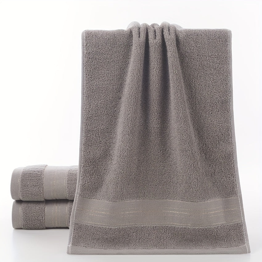 Thick Cotton Hand Towel Quick Drying Soft Absorbent Gym Home Towel 13x29in