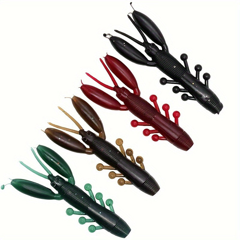 10pcs Floating Soft Bait Bionic Insect Lure Fishing Tackle Seawater Freshwater