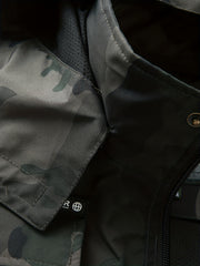 Men's Camo Hooded Jackets Comfy Military Style Coats