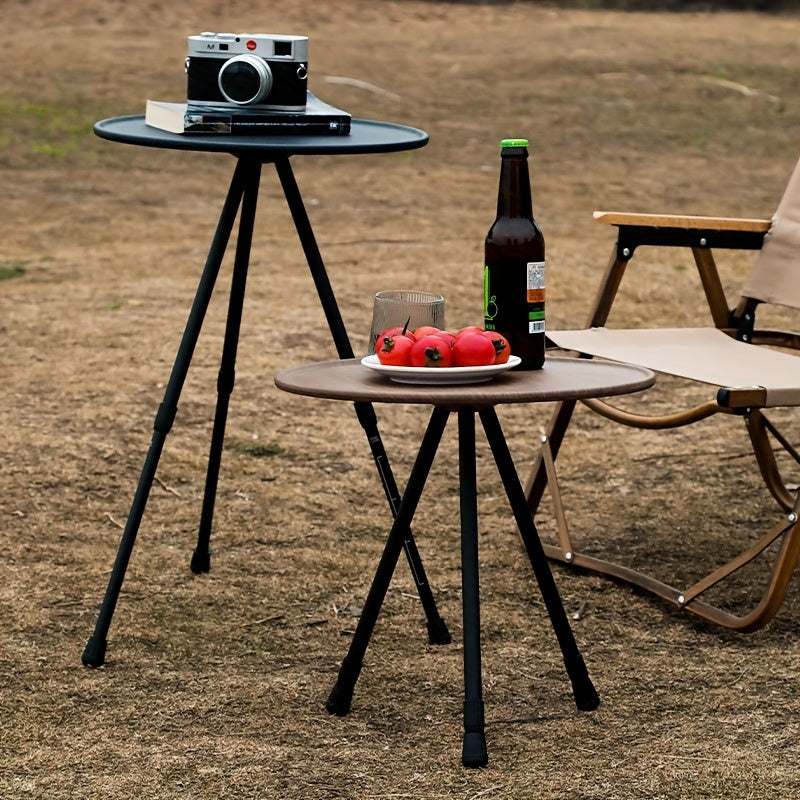 Portable Aluminum Folding Round Table for Outdoor Activities