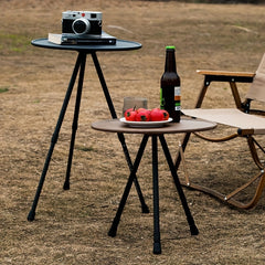 Portable Aluminum Folding Round Table for Outdoor Activities