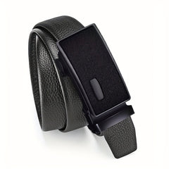 Men's PU Leather Automatic Buckle Belt