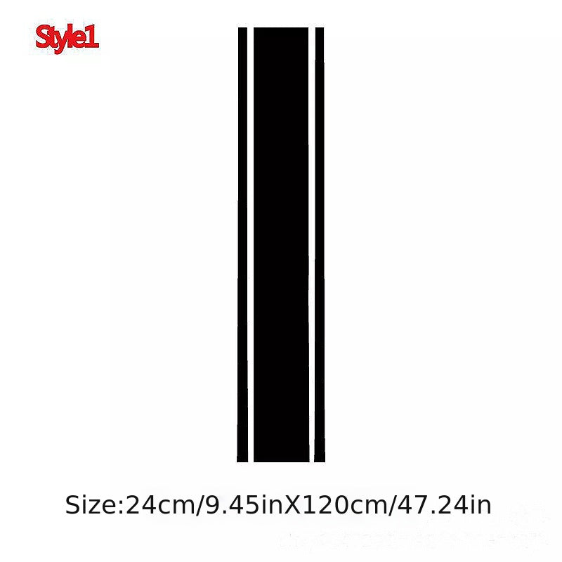 Hood Car Sticker Stripe Auto Modified Body Sticker
