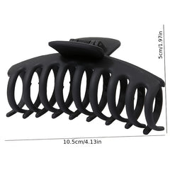 6pcs Matte Square Hair Claw Clip Non Slip Strong Hold Grip Hair Jaw Clip