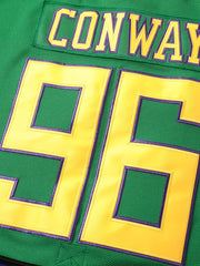 Men's Long Sleeve Ice Hockey Jersey 96 Retro Duck Stitched Sweatshirt