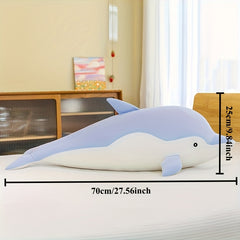 Soft Dolphin Puppet Plush Toy, Birthday Gift, 70cm
