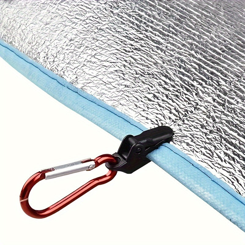 20pcs Outdoor Tents Mini Crocodile Clip Windproof Rope Fixed Clip