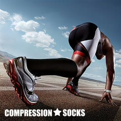 Copper Compression Socks 10-20 mmHg Knee High for Women Men