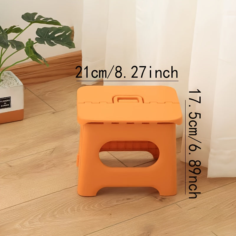 Portable Plastic Folding Stool for Outdoor Indoor Travel