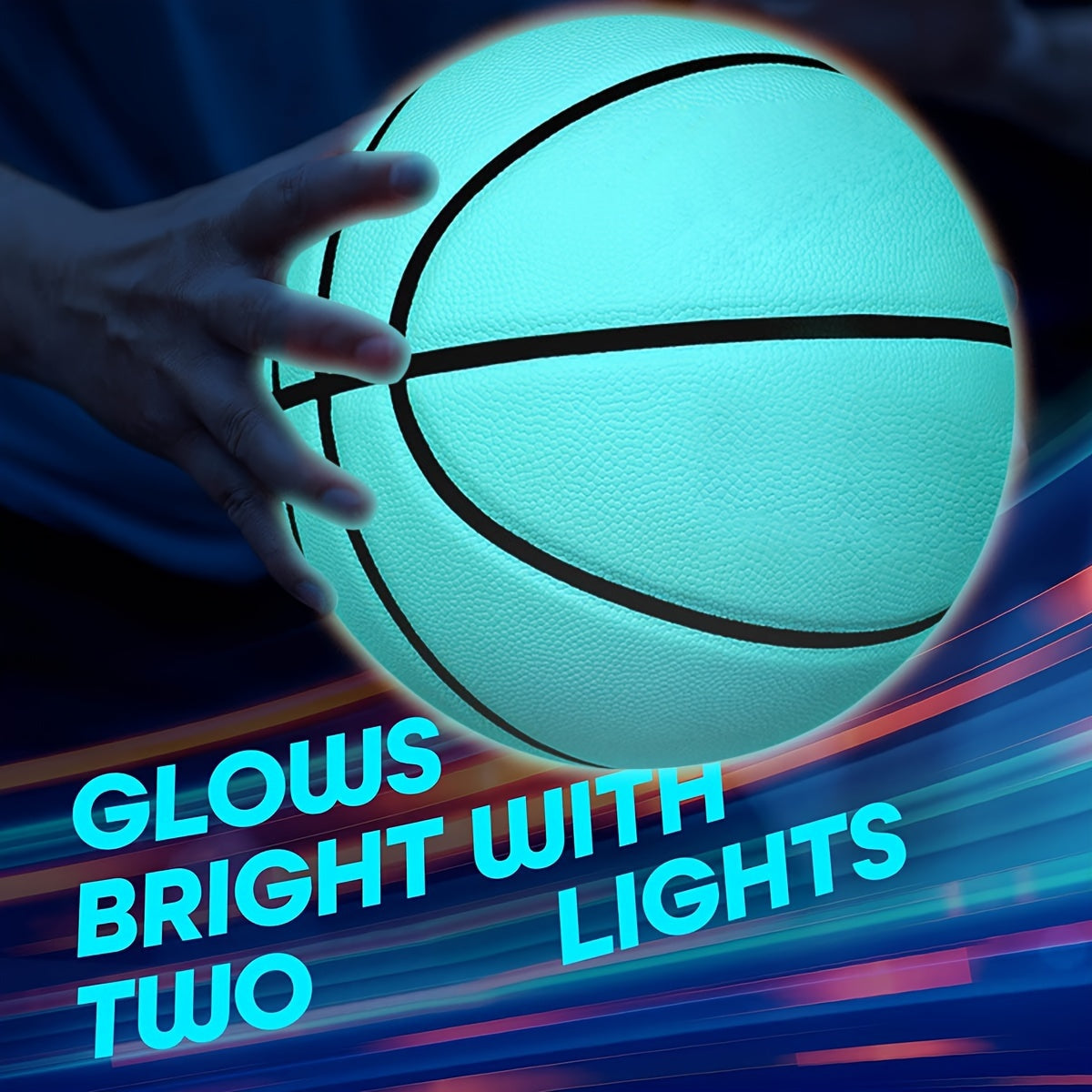 Luminous Basketball for Outdoor Sports