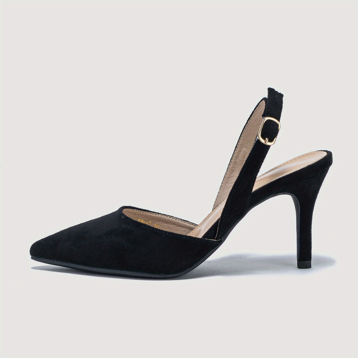 Women's Buckle Strap Stiletto Heels Slingback Pumps