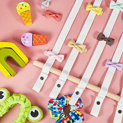Girls Hair Bows Holder Organizer Large Capacity Hanging Wall Decor