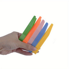 12pcs Plastic Clip Tweezers Insect & Plant Study Tool Set for Kids