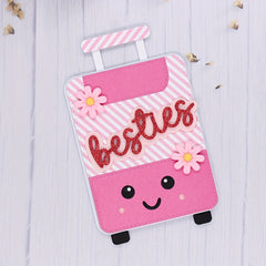 1pc Luggage Metal Cutting Dies Stencils for Scrapbook Embossing