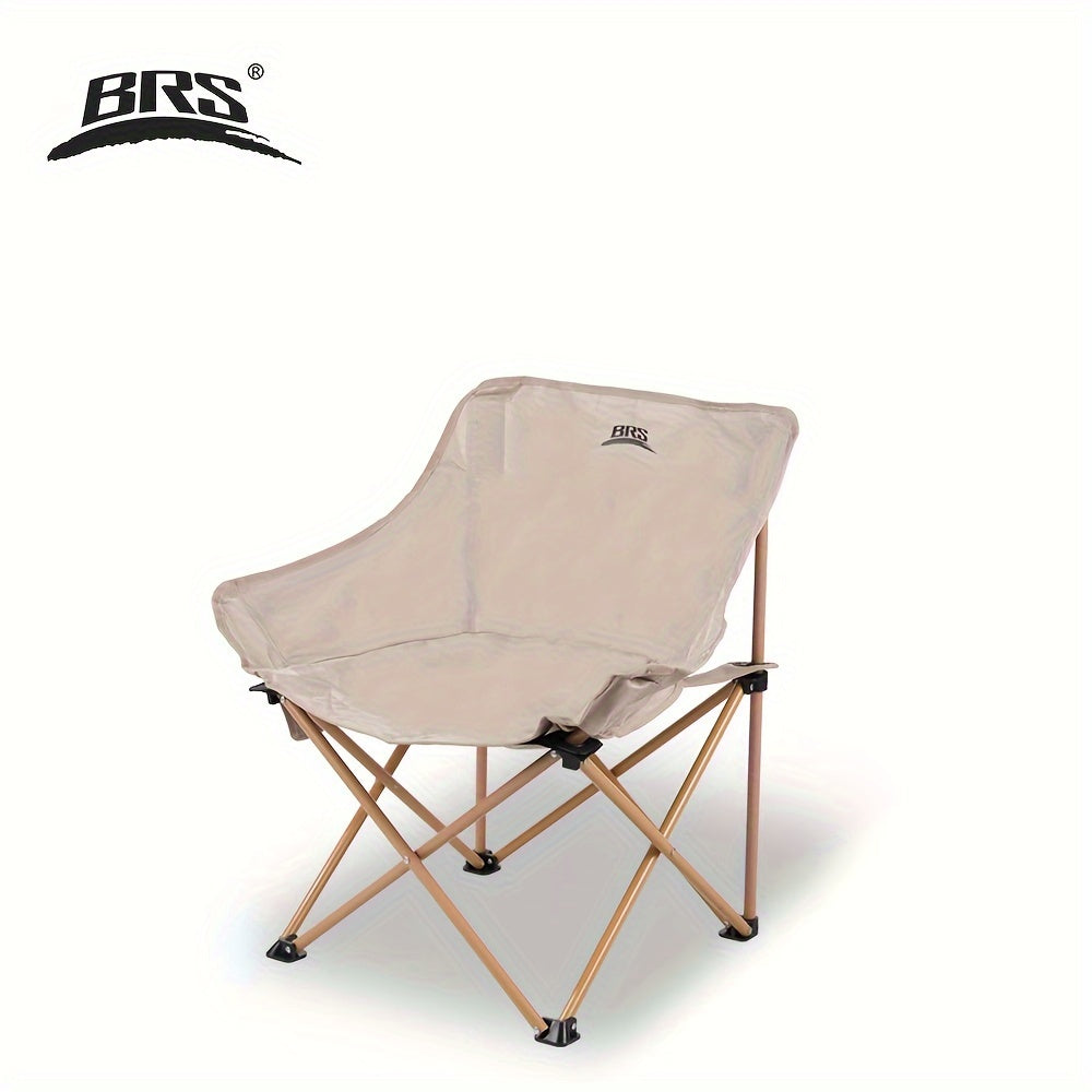 BRS Outdoor Folding Moon Chair Portable Ultra Light Camping Fishing Chair