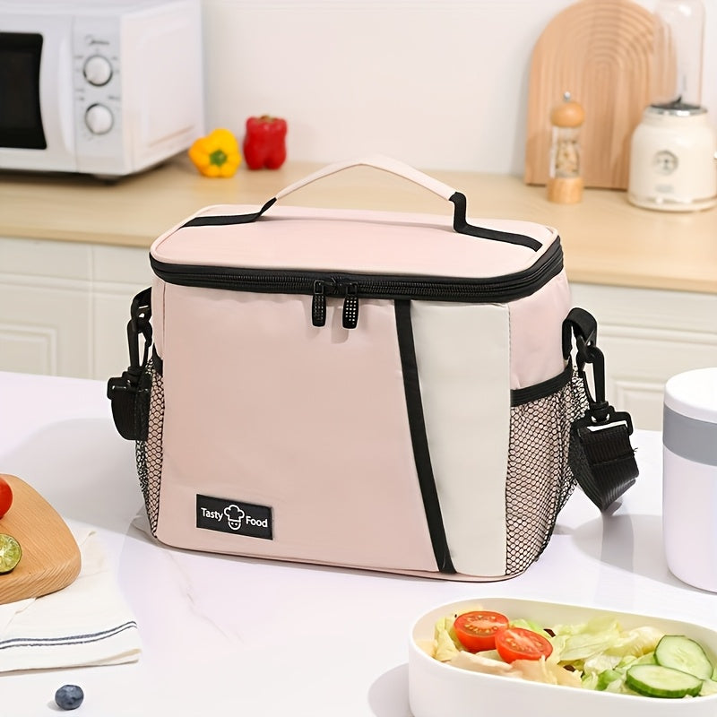 Waterproof Insulated Lunch Bag Large Capacity PEVA Lunch Box Holder