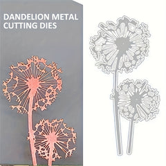 Dandelion Metal Cutting Dies Stencil Etching Paper Die