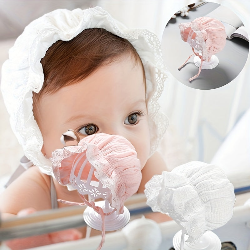 Infant Lace Hat Cap for Outdoor Travel Party