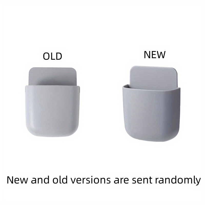 Remote Control Holder Wall Mount Media Storage Box with Adhesive