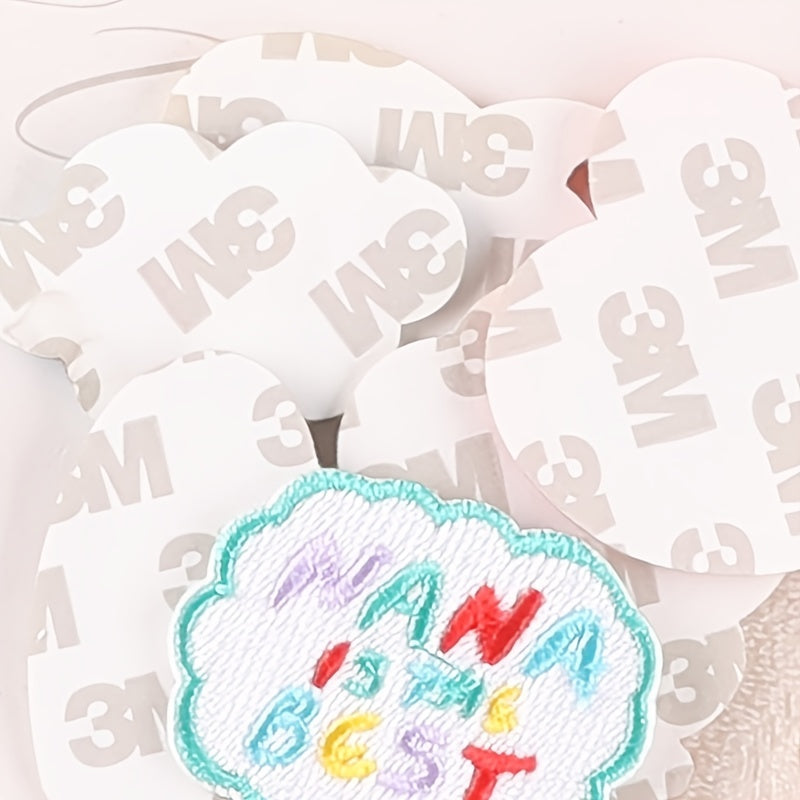 6pcs Letter Embroidery Patches DIY Clothes Accessories