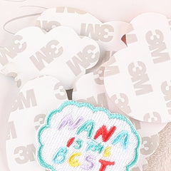 6pcs Letter Embroidery Patches DIY Clothes Accessories