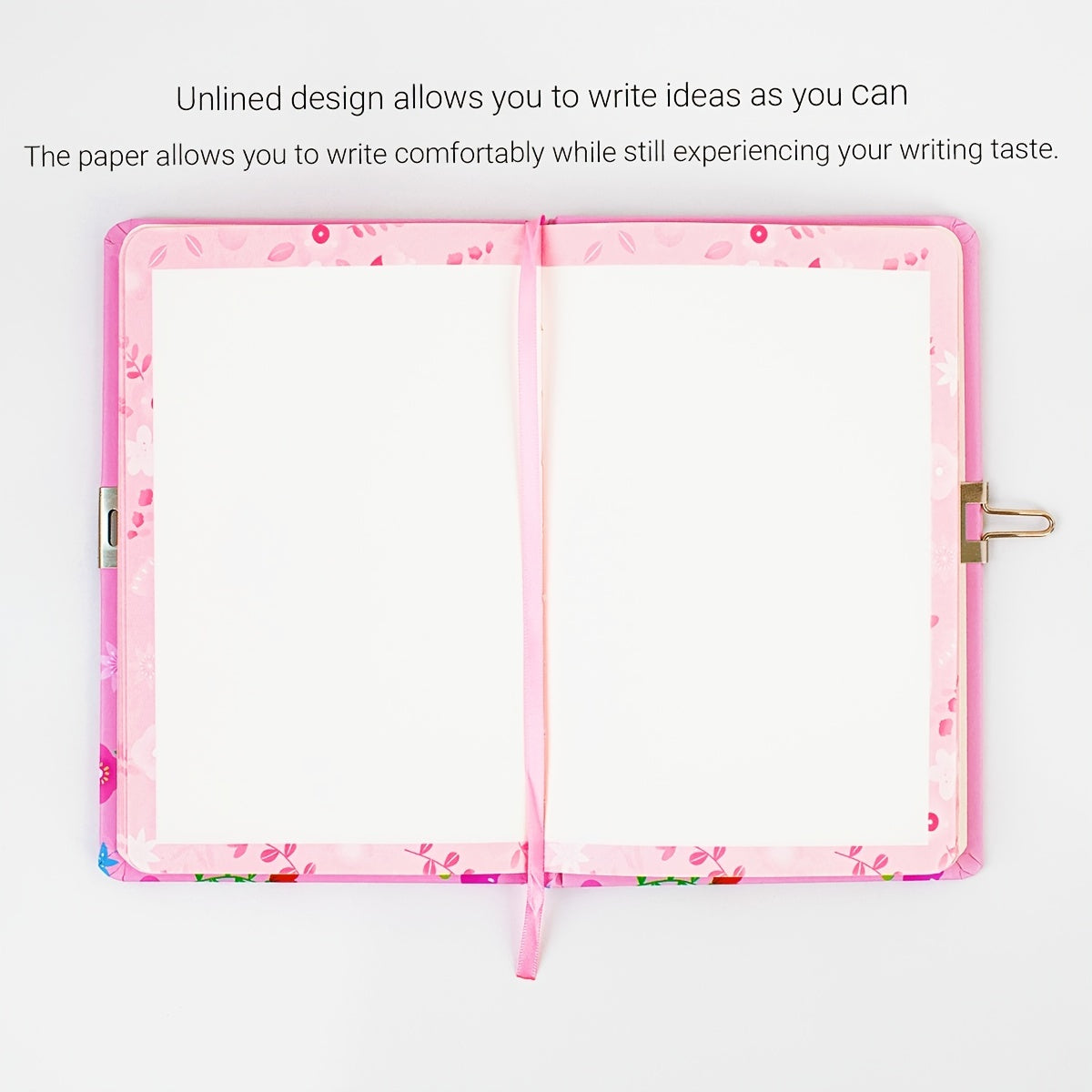 Flower Lockable Diary A5 160 Pages 100GSM Paper