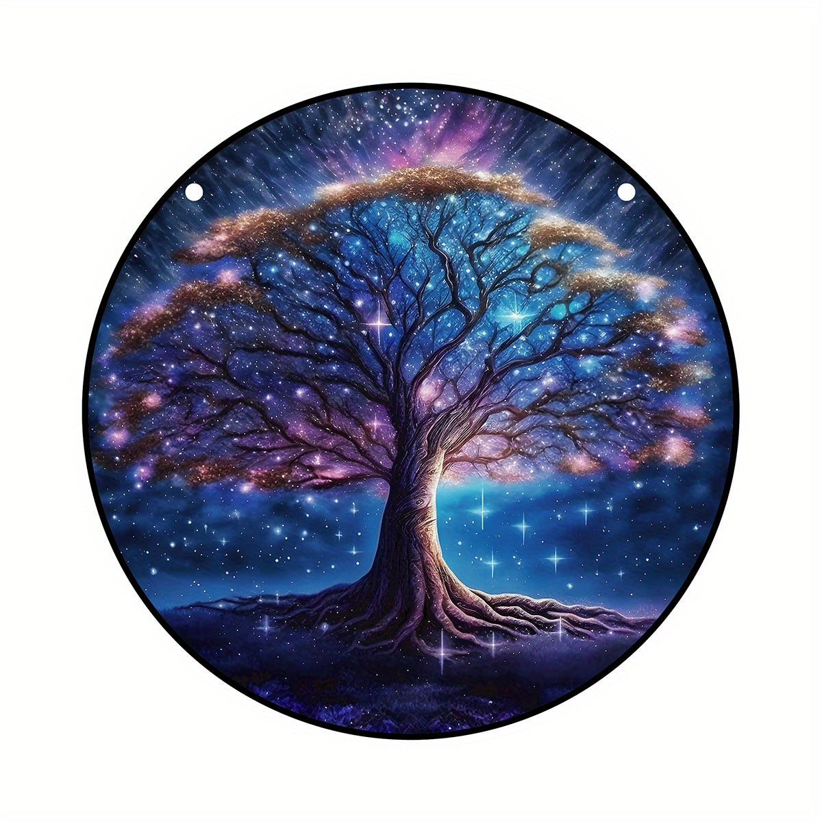 Tree Of Life Suncatcher Stained Plastic Window Hanging Home Decor Garden Decor