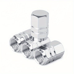 4pcs Aluminum Alloy Tire Valve Mouth Cover for Car Motorcycle Truck Bicycle