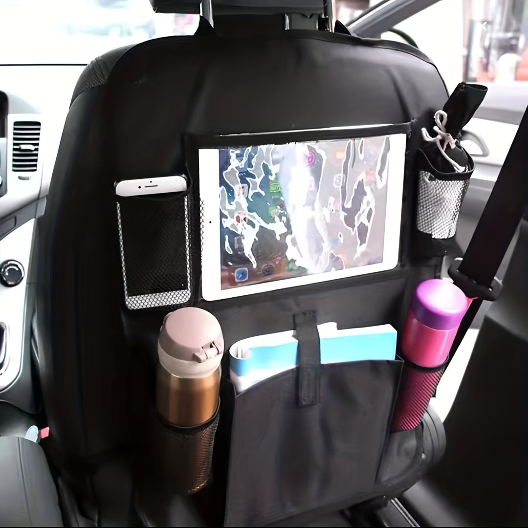 Waterproof Car Seat Storage Bag, Durable Rear Seat Hanging Organizer