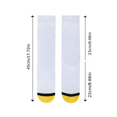 Colorblock Crew Socks Mid Tube Women's Stockings