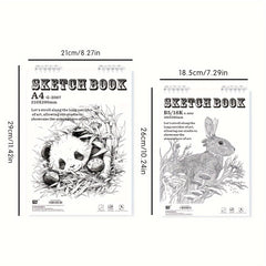 26 Page Sketchbook Thickened Base Art Students College Style P