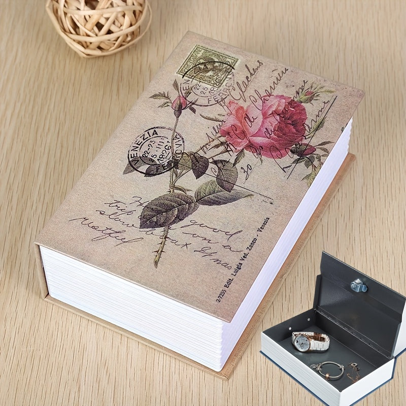 Book Money Box Safe Hidden Secret Storage Box With Key Lock