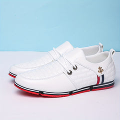 Men's Slip On Dress Shoes Lightweight Non Slip Formal Shoes for Wedding