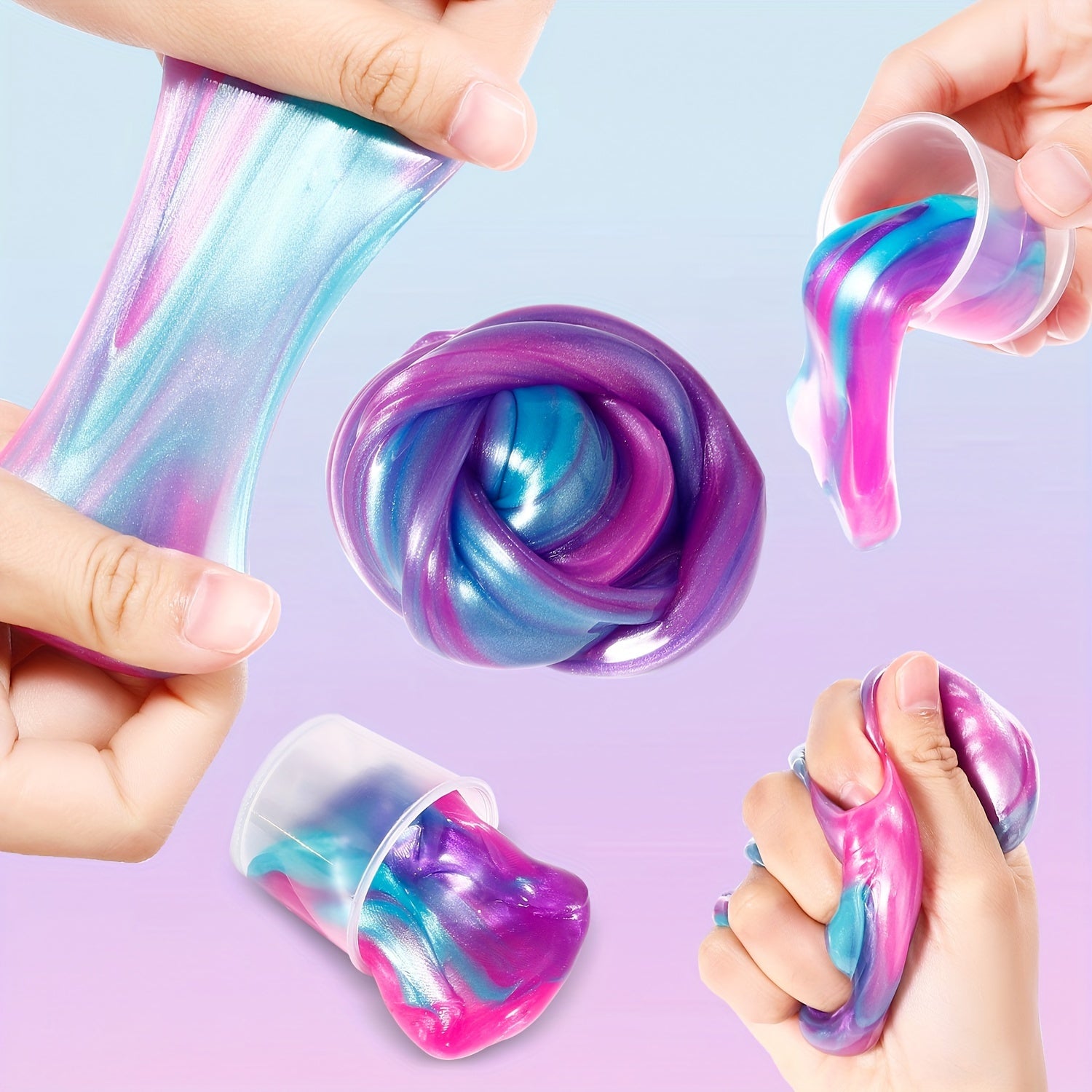 20pcs Slime Party Gift Set Ultra Soft Non Sticky Crystal Mud
