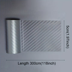 Invisible Transparent Car Body Film Carbon Fiber Anti-scratch Door Sill Strip
