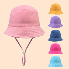 Breathable Wide Brim Sun Protection Bucket Hat for Outdoor Activities