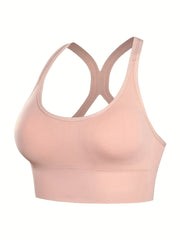 5pcs Sports Bras Cut Out Breathable Push Up Shockproof Women's Lingerie