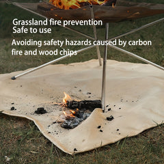 Portable Fireproof Insulation Pad for Camping High Temp Resistant
