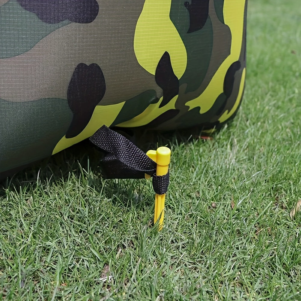 20PCS Plastic Tent Pegs Nail Camping Stakes Windproof Beach Mat Nails