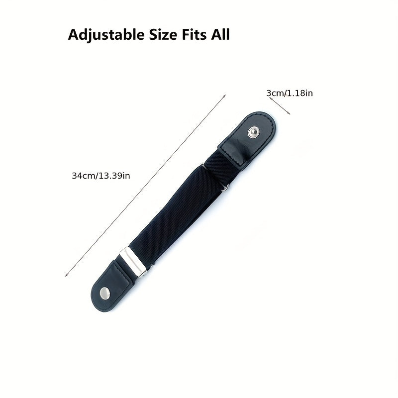 Elastic No Buckle Belts Unisex Adjustable No Show Belts