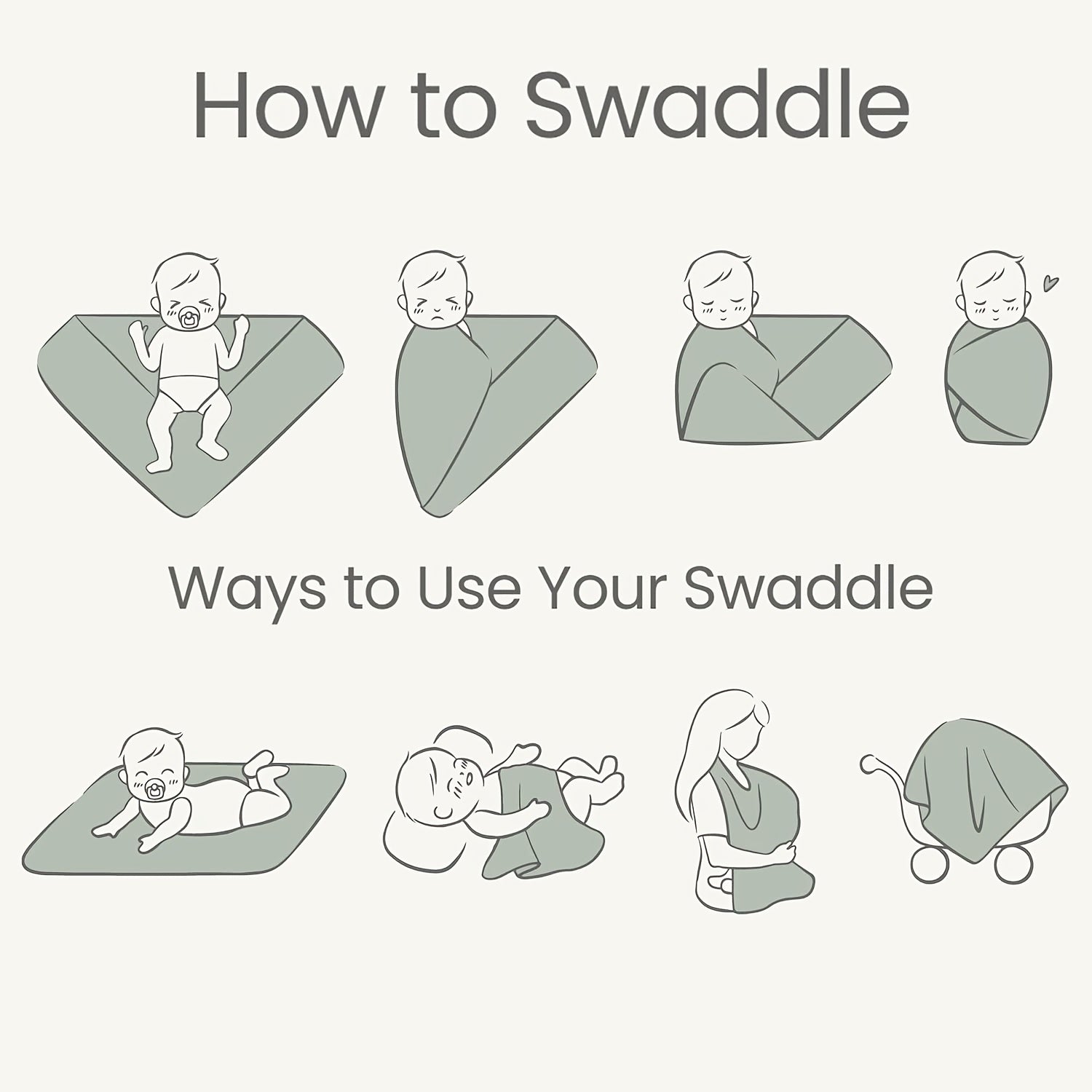 Ultra Soft Floral Swaddle Wrap & Headband Set Pink Roses Knit Girls Flower Kids