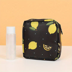 Cartoon Pattern Storage Pouch Zipper Sanitary Napkin Bag