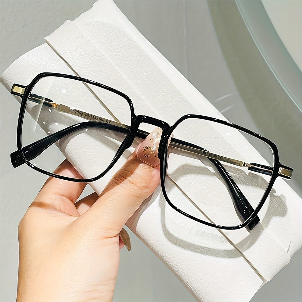 Square Frame Clear Lens Glasses For Men Women